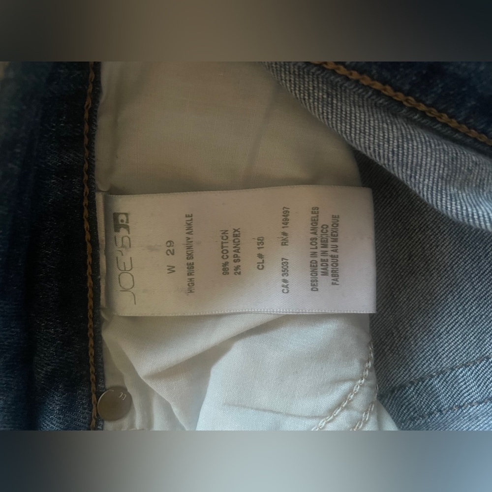 Joe's Jeans Women's Dark Blue Ankle Jeans